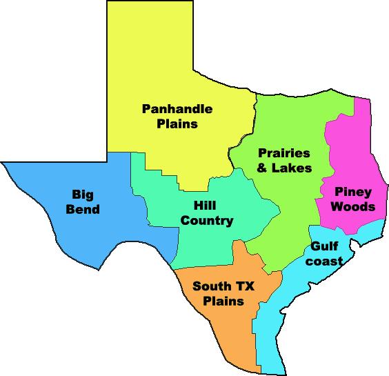 Texas Map Cities Regions And Points Of Interest Texas - vrogue.co