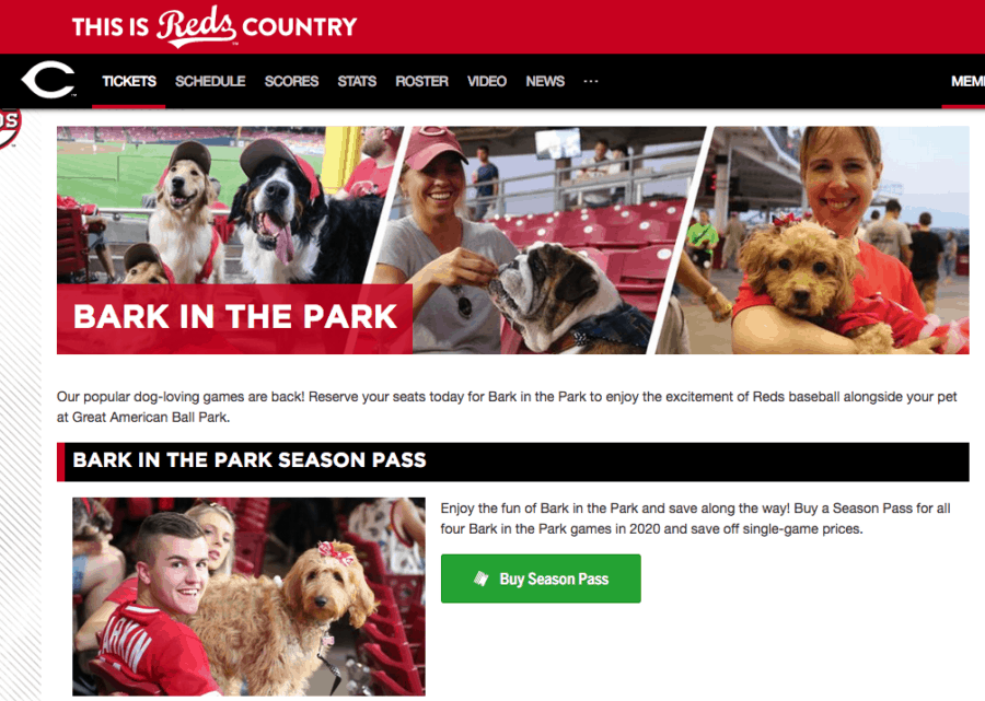 Bark in the Park Baseball Event on Behance