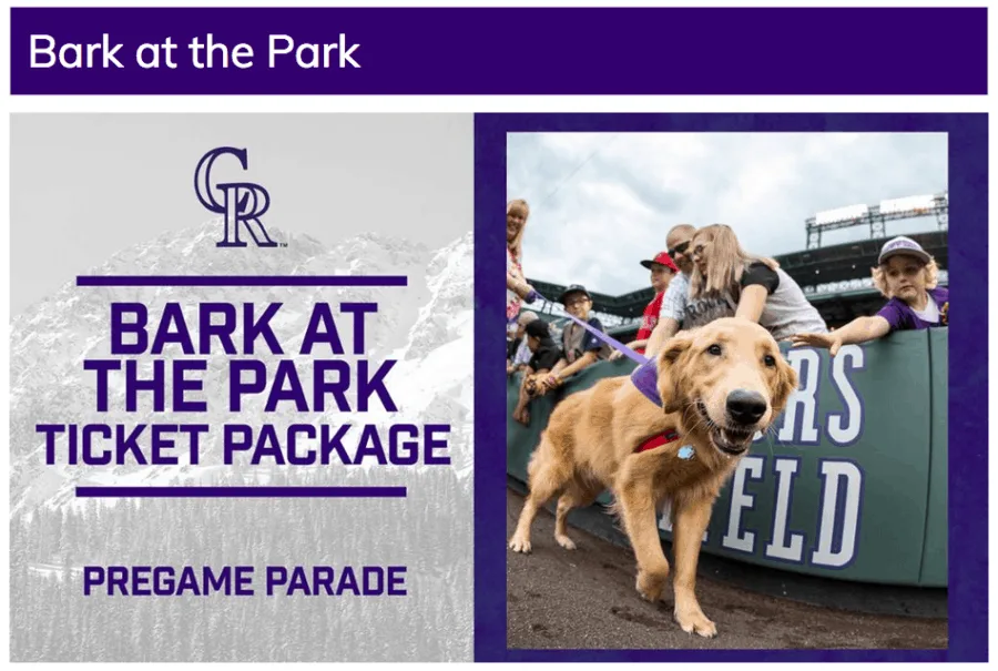 San Diego Padres Bark at the Park - DogTrekker
