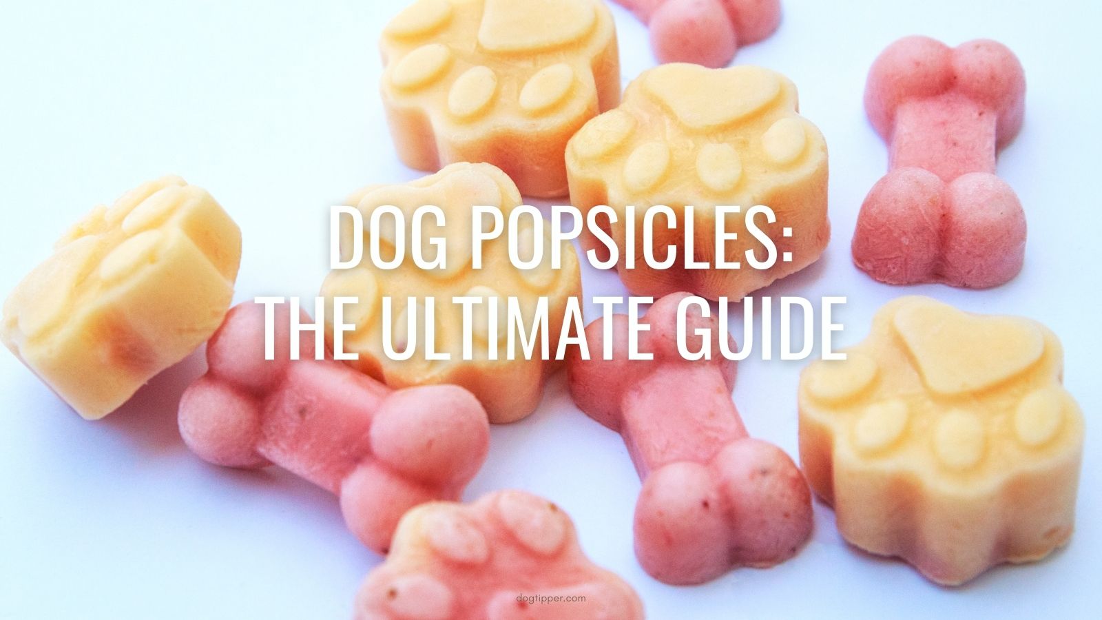 Woof Pupsicle Frozen Dog Treat Mold - Freeze Your Own DIY Dog Treats