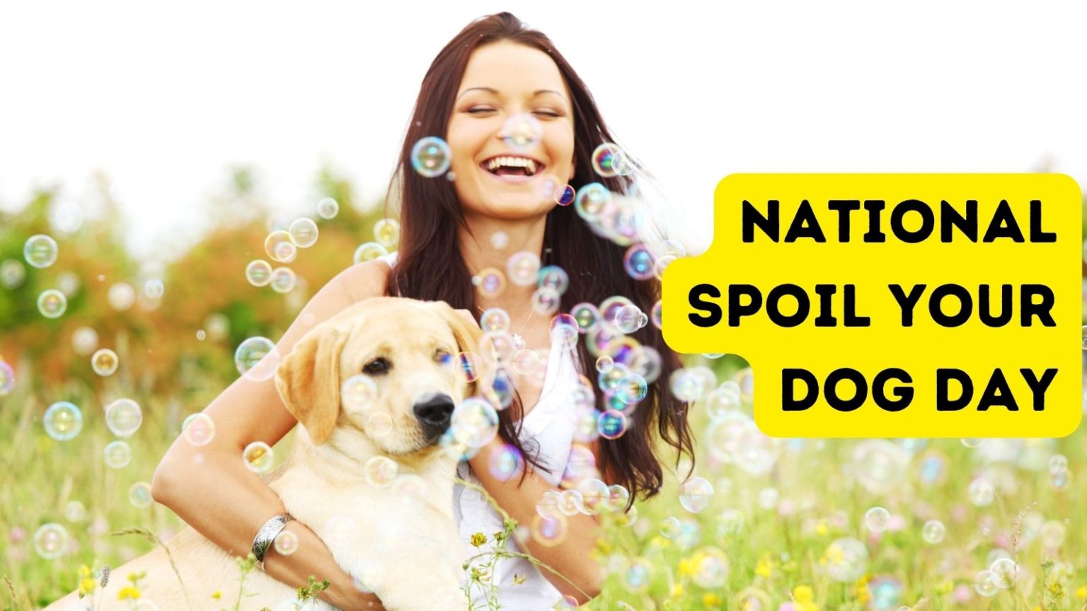 National Spoil Your Dog Day (Plus Ways to Spoil Your Dog EVERY Day!)